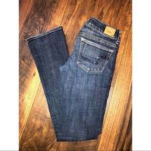 American Eagle Skinny Kick (straight leg) jeans